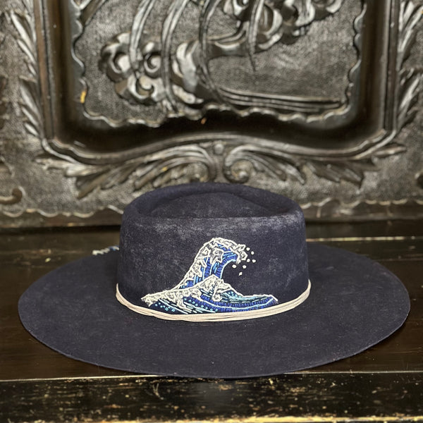 Blue Wave Hat