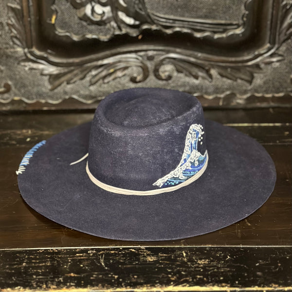 Blue Wave Hat
