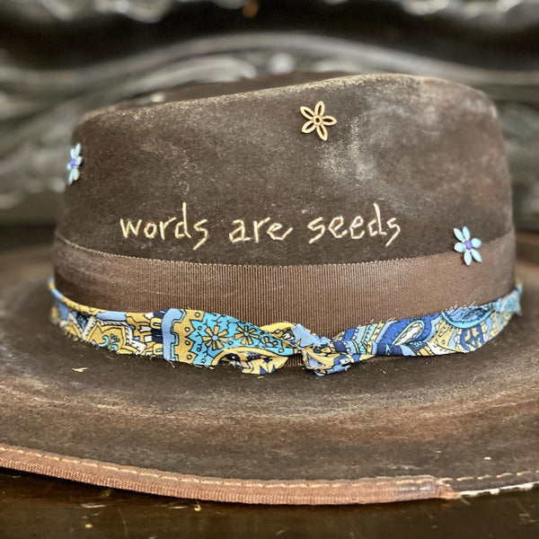 Words Are Seeds Hat