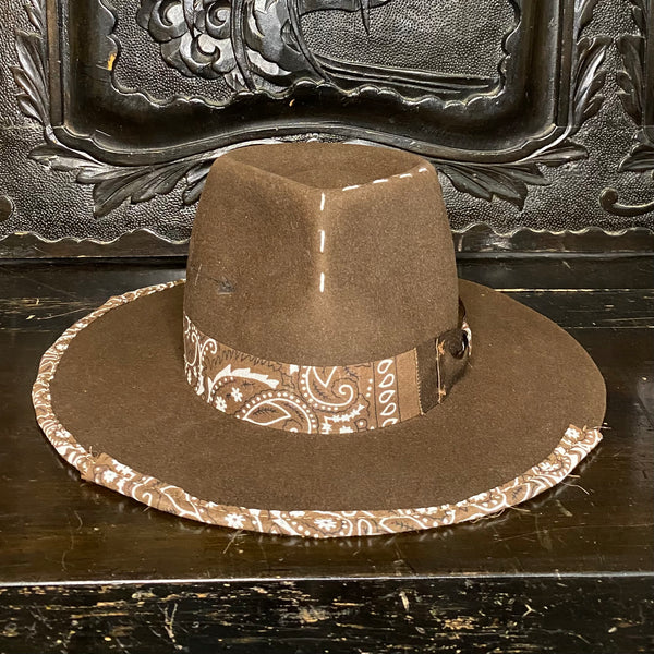 Brown Bandana Hat