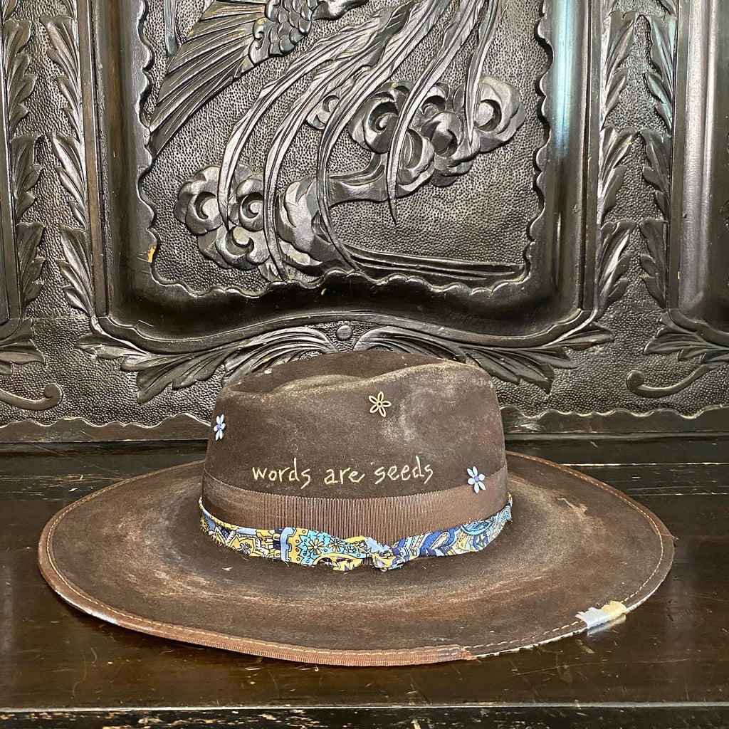 Words Are Seeds Hat
